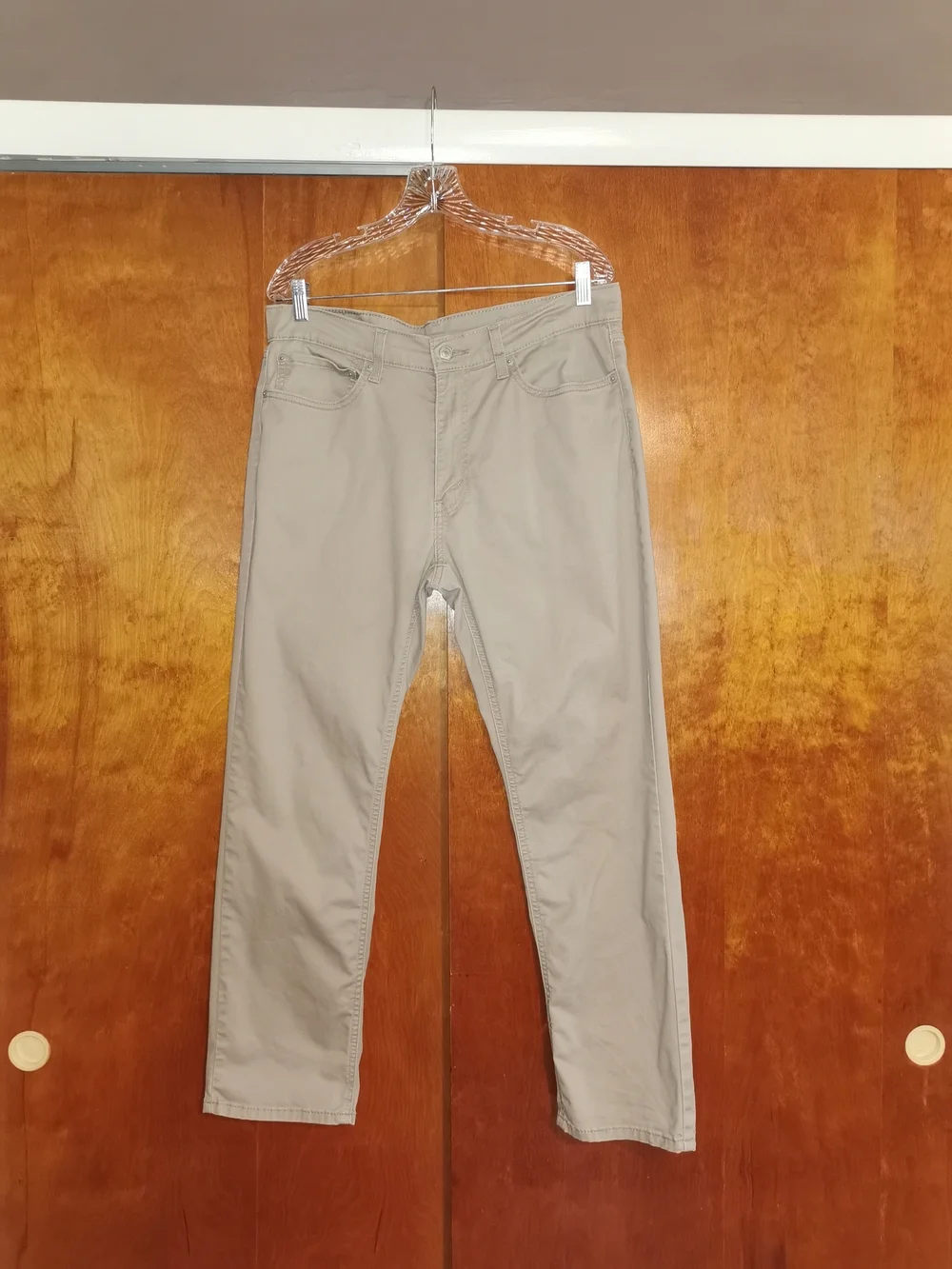 Levi's Men's 541 Athletic Fit Jean Pants 34x30 Beige/Tan